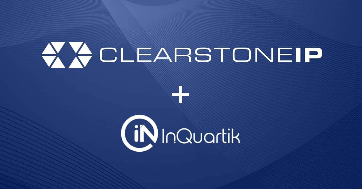 ClearstoneIP and InQuartik Unveil Deeper Integration To Streamline the FTO Process