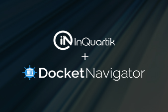 InQuartik 與 Docket Navigator 締結跨國策略結盟，攜手提供更全面專利分析解決方案