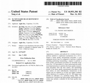 Original patent document for US10951301B2