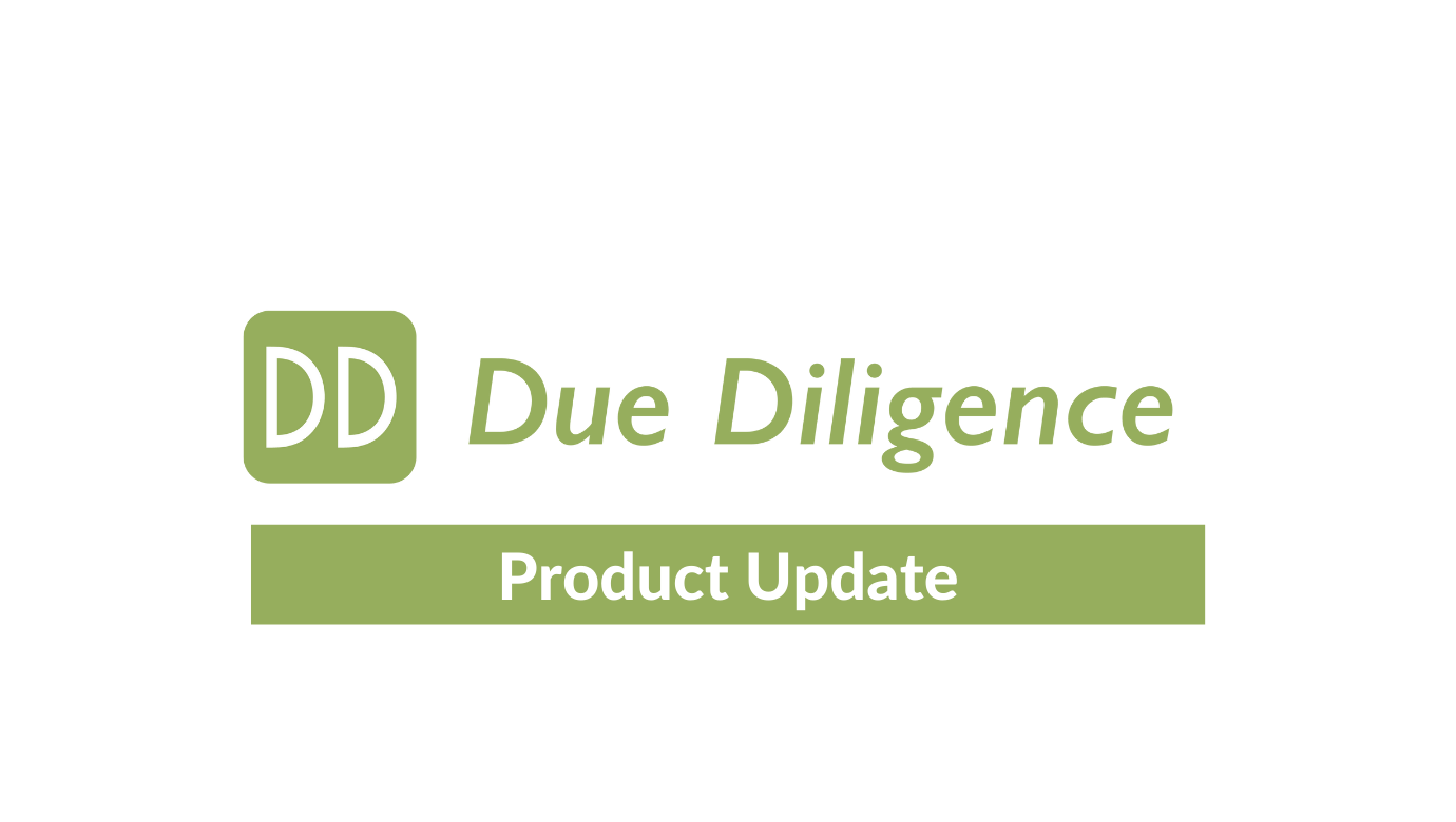 PatentcloudのDue Diligenceの最新アップデート