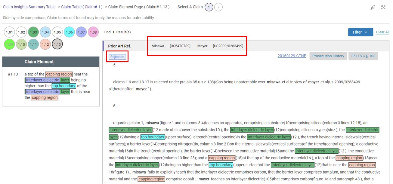 Disclosure of the ‘321 patent, Quality Insights